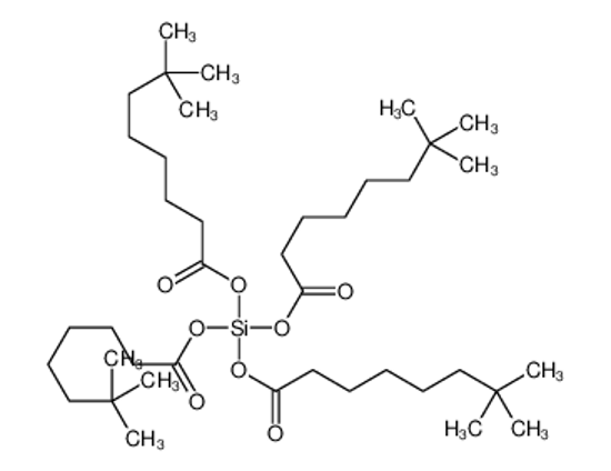 Picture of tris(7,7-dimethyloctanoyloxy)silyl 7,7-dimethyloctanoate