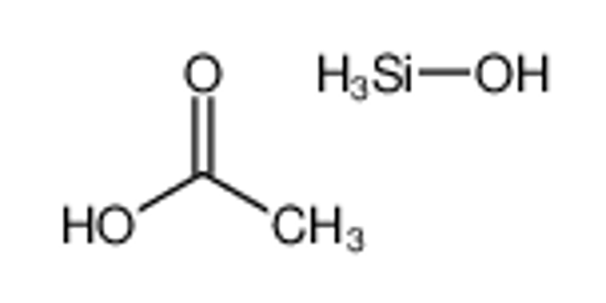 Imagem de acetic acid,hydroxysilane