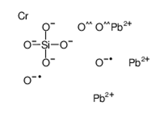 Imagem de dioxido(dioxo)chromium,lead(2+),silicate
