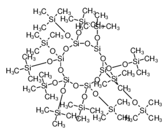 Picture of trimethyl-[[2,4,4,6,6,8,8,10,10,12,12-undecakis(trimethylsilyloxy)-1,3,5,7,9,11-hexaoxa-2,4,6,8,10,12-hexasilacyclododec-2-yl]oxy]silane