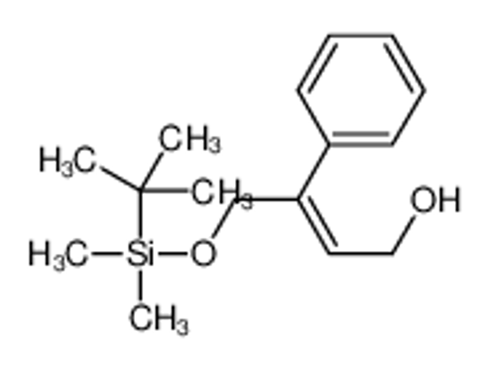 Изображение 4-[tert-butyl(dimethyl)silyl]oxy-3-phenylbut-2-en-1-ol