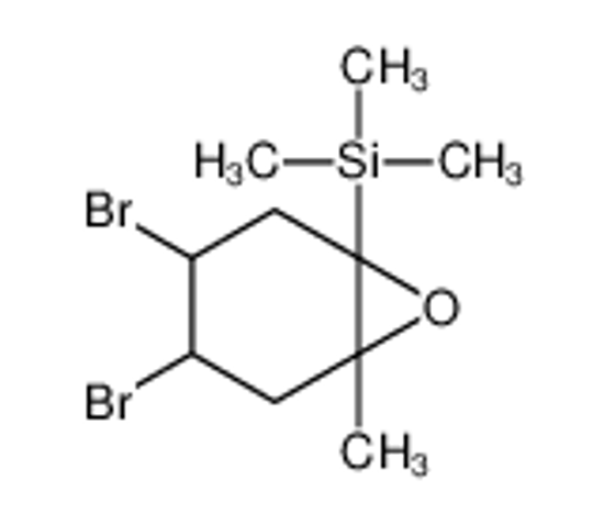 Picture of (3,4-dibromo-1-methyl-7-oxabicyclo[4.1.0]heptan-6-yl)-trimethylsilane