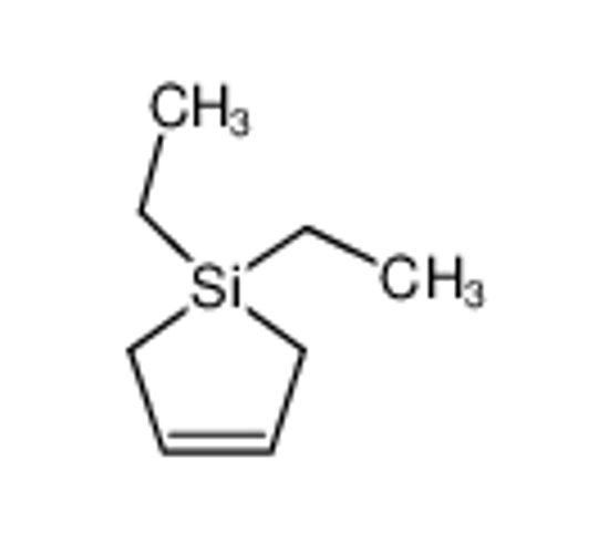Picture of 1,1-diethyl-2,5-dihydrosilole