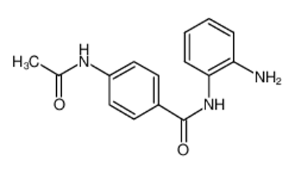 Mostrar detalhes para 4-acetamido-N-(2-aminophenyl)benzamide
