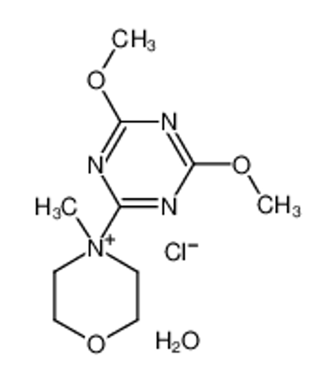 Изображение 4-(4,6-Dimethoxy-1,3,5-triazin-2-yl)-4-methyl morpholinium chloride