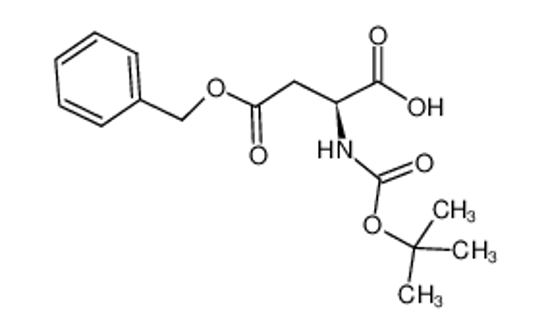 Picture of N-Alpha-t-Boc-D-aspartic acid beta-benzyl ester