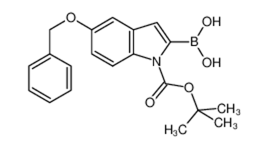 Изображение [1-[(2-methylpropan-2-yl)oxycarbonyl]-5-phenylmethoxyindol-2-yl]boronic acid