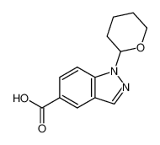 Изображение 1-(Tetrahydropyranyl)-1H-indazole-5-carboxylic acid