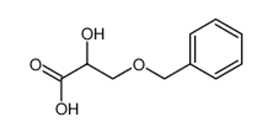 Picture of 2-hydroxy-3-phenylmethoxypropanoic acid