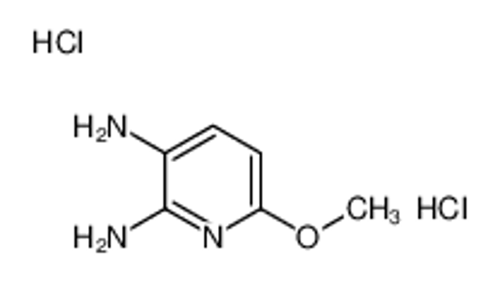 Picture of 6-methoxypyridine-2,3-diamine dihydrochloride
