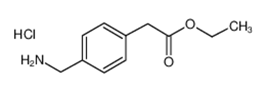 Picture of ethyl 2-[4-(aminomethyl)phenyl]acetate,hydrochloride
