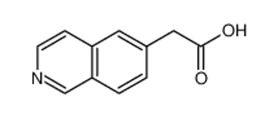 Imagem de 2-isoquinolin-6-ylacetic acid