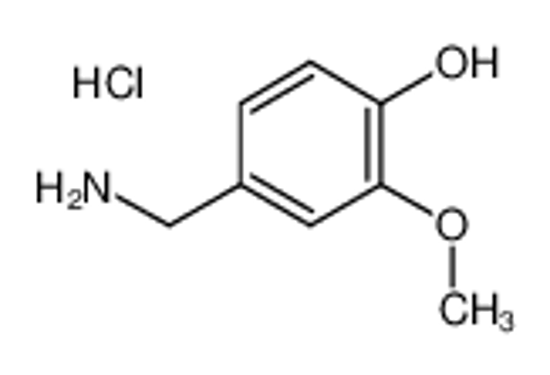 Picture of 4-Hydroxy-3-methoxybenzylamine hydrochloride