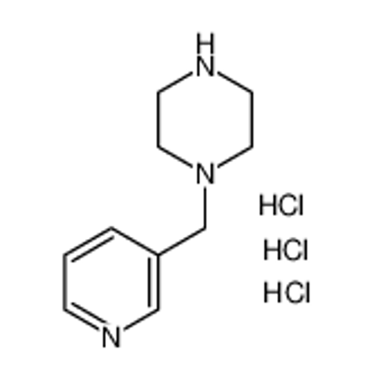Изображение 1-(Pyridin-3-ylmethyl)piperazine trihydrochloride