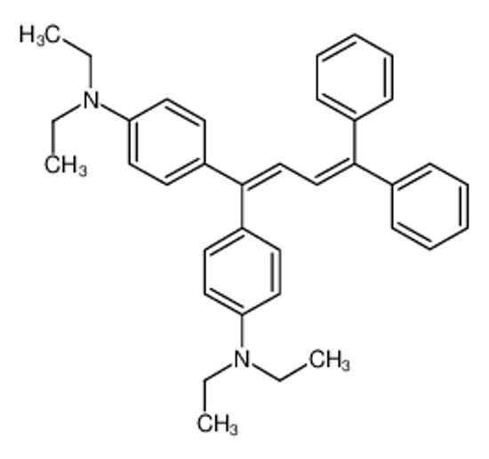 Picture of 4-[1-[4-(diethylamino)phenyl]-4,4-diphenylbuta-1,3-dienyl]-N,N-diethylaniline