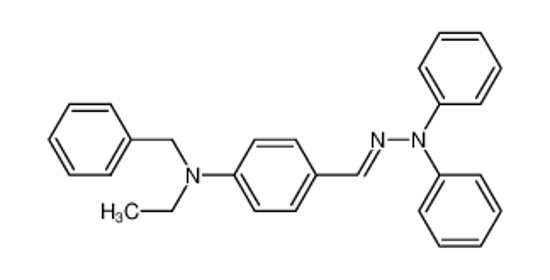 Picture of 4-(N-Ethyl-N-benzyl)amino benzoaldehyde-1,1-diphenylhydrazone