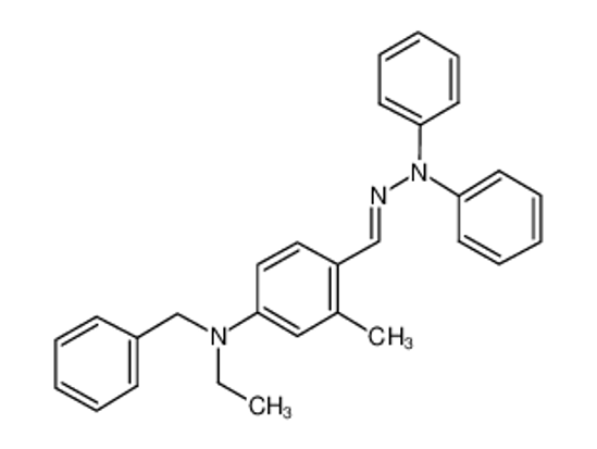 Picture of 2-Methyl-4-(N-ethyl-N-benzyl)aminobenzoaldehyde-1,1-diphenylhydrazone