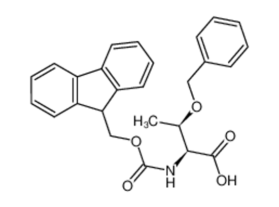 Imagem de (2S,3R)-2-(9H-fluoren-9-ylmethoxycarbonylamino)-3-phenylmethoxybutanoic acid