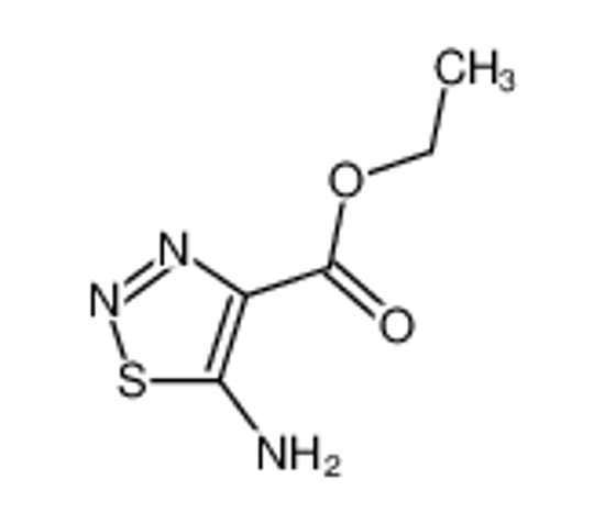 Picture of 5-AMINO-1,2,3-THIADIAZOLE-4-CARBOXYLIC ACID ETHYL ESTER