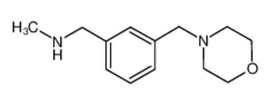 Picture of N-methyl-1-[3-(morpholin-4-ylmethyl)phenyl]methanamine