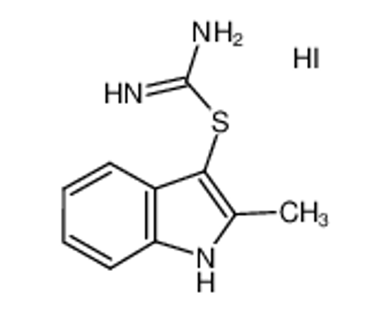 Изображение 2-METHYL-1H-INDOL-3-YL IMIDOTHIOCARBAMATE HYDROIODIDE