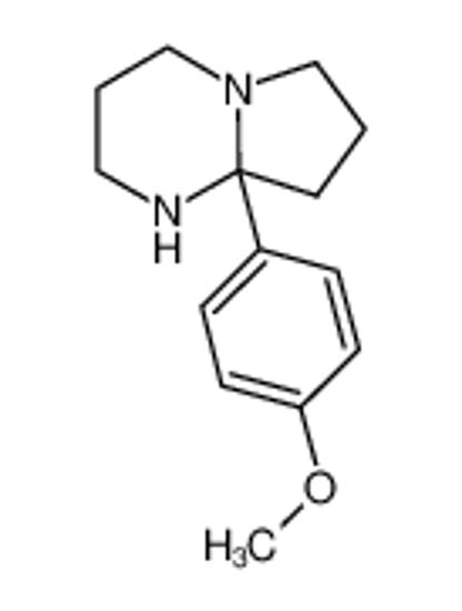 Picture of 8a-(4-methoxyphenyl)-2,3,4,6,7,8-hexahydro-1H-pyrrolo[1,2-a]pyrimidine