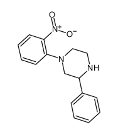 Picture of 1-(2-nitrophenyl)-3-phenylpiperazine
