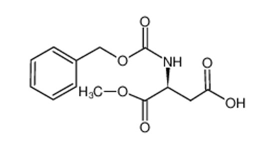 Picture of (3S)-4-methoxy-4-oxo-3-(phenylmethoxycarbonylamino)butanoic acid