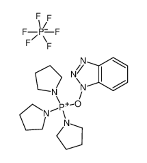 Picture of Benzotriazole-1-yl-oxytripyrrolidinophosphonium hexafluorophosphate