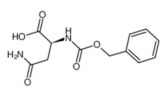 Picture of (2S)-4-amino-4-oxo-2-(phenylmethoxycarbonylamino)butanoic acid
