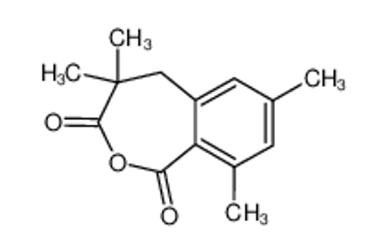 Picture of 4,4,7,9-tetramethyl-5H-2-benzoxepine-1,3-dione