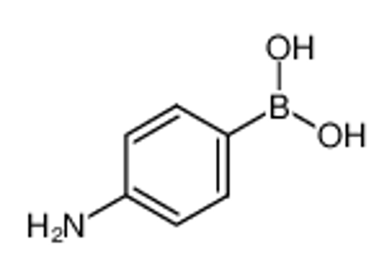 Picture of (4-aminophenyl)boronic acid