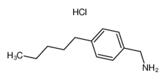 Picture of (4-pentylphenyl)methanamine,hydrochloride
