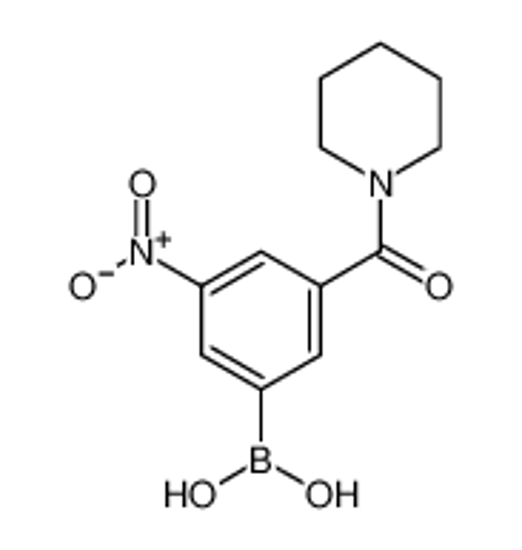 Picture of 3-Nitro-5-(piperidine-1-carbonyl)phenylboronic acid