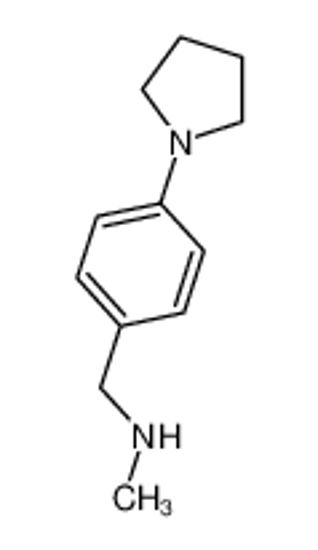Picture of N-methyl-1-(4-pyrrolidin-1-ylphenyl)methanamine