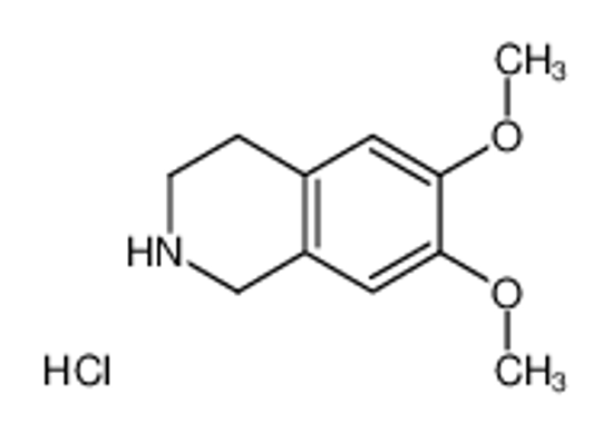 Picture of 6,7-dimethoxy-1,2,3,4-tetrahydroisoquinoline,hydrochloride