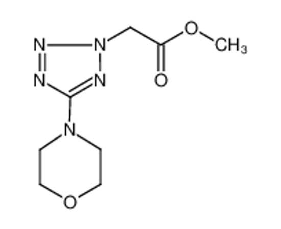 Picture of methyl 2-(5-morpholin-4-yltetrazol-2-yl)acetate