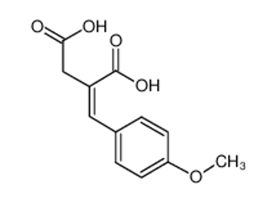 Picture of 2-(4-METHOXYBENZYLIDENE)SUCCINIC ACID