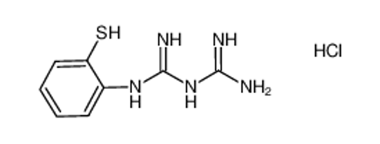 Изображение 1-(diaminomethylidene)-2-(2-sulfanylphenyl)guanidine,hydrochloride