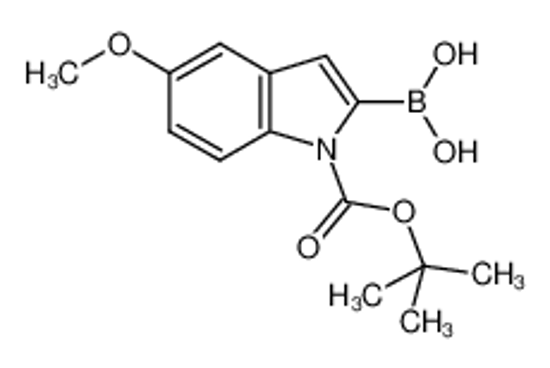 Picture of 1-BOC-5-methoxyindole-2-boronic acid