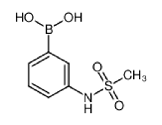 Picture of 3-Methylsulfonylaminophenylboronic acid