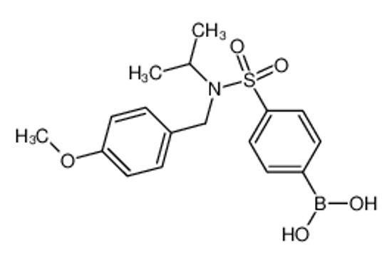 Изображение 4-(N-Isopropyl-N-(4-methoxybenzyl)sulfamoyl)phenylboronic acid
