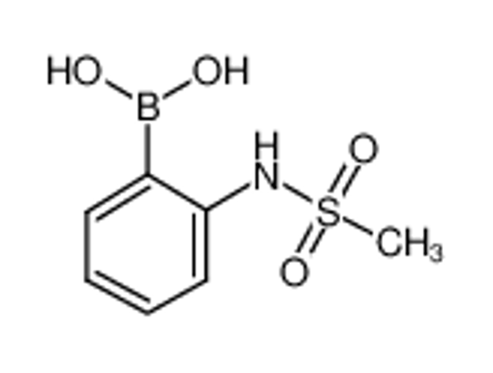 Picture of 2-Methylsulfonylaminophenylboronic acid