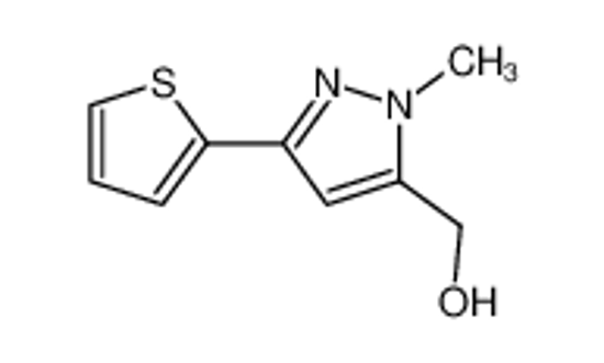 Picture of (2-methyl-5-thiophen-2-ylpyrazol-3-yl)methanol