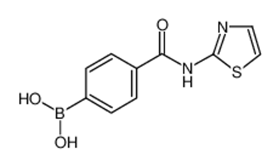 Picture of (4-(Thiazol-2-ylcarbamoyl)phenyl)boronic acid