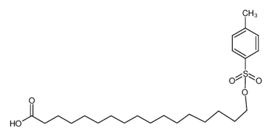 Picture of 17-(4-methylphenyl)sulfonyloxyheptadecanoic acid