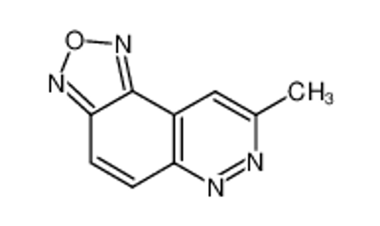 Picture of 8-methyl-[1,2,5]oxadiazolo[3,4-f]cinnoline