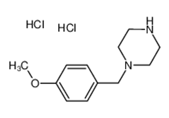 Picture of 1-[(4-methoxyphenyl)methyl]piperazine,dihydrochloride