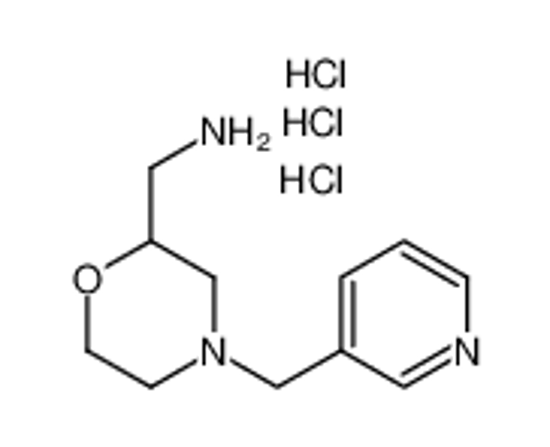 Picture of [4-(pyridin-3-ylmethyl)morpholin-2-yl]methanamine