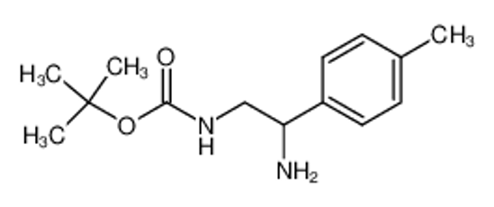 Picture of (2-AMINO-2-P-TOLYL-ETHYL)-CARBAMIC ACID TERT-BUTYL ESTER HYDROCHLORIDE